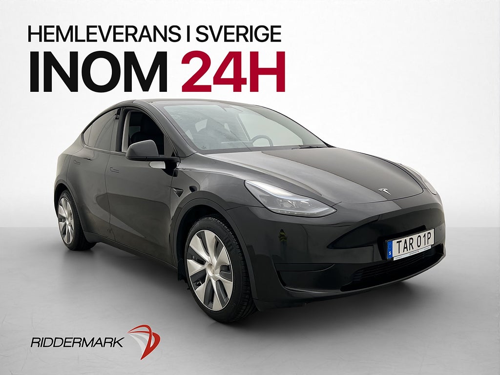 Tesla Model Y Standard Range 1-Brukare MOMS Drag Skinn Pano