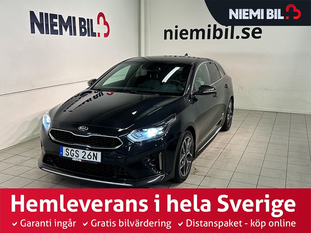 Kia ProCee'd 1.4 140hk Aut GT-Line Kamera Rattvärme Nav SoV 