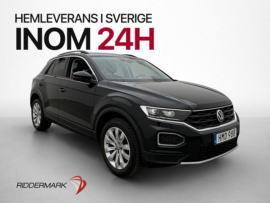 Volkswagen T-Roc 1.5 TSI 150hk Värmare Cockpit Kamera Drag
