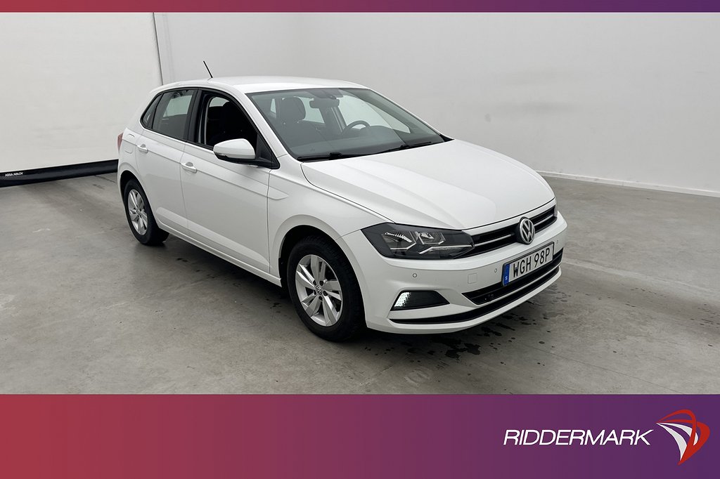 Volkswagen Polo 1.0 TSI 95hk Komfort Sensorer CarPlay