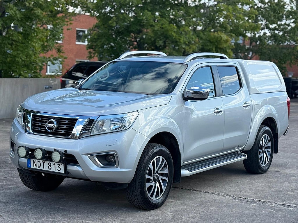 Nissan Navara 2.3 dCi 4WD 190hk Drag Flakkåpa Keyless