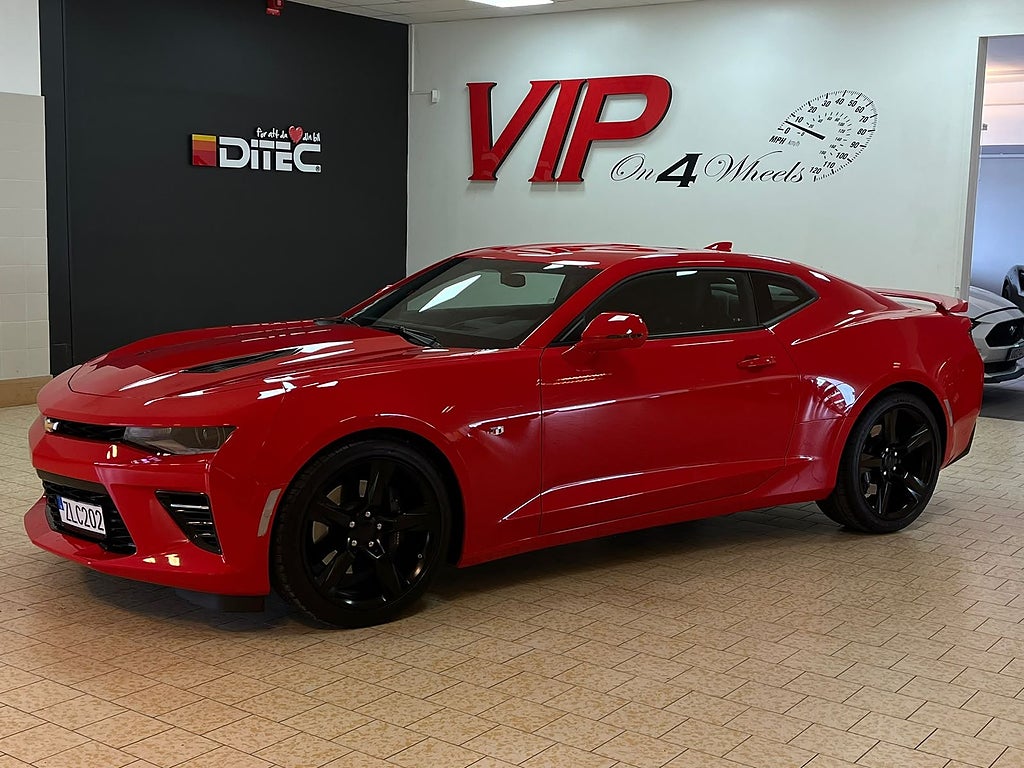 Chevrolet Camaro SS V8 (453 hk) Performance Mgnaride Navi Sv-Såld