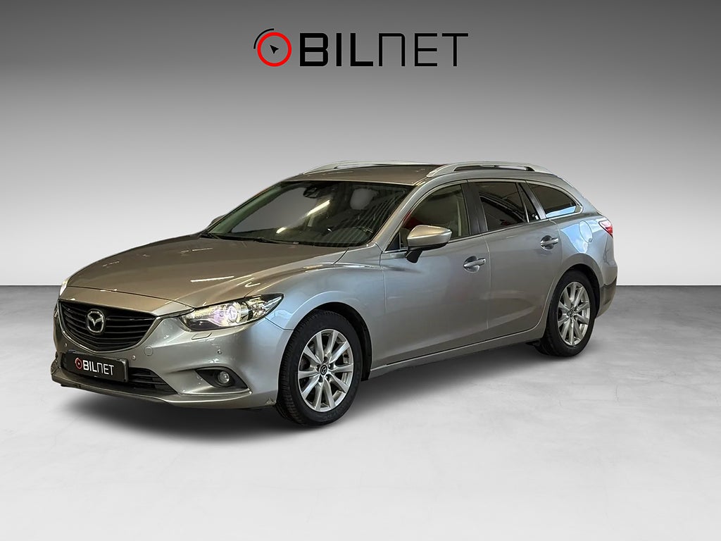 Mazda 6 Wagon 2.2 VISION *3,99%* 2-ägare Nyservad