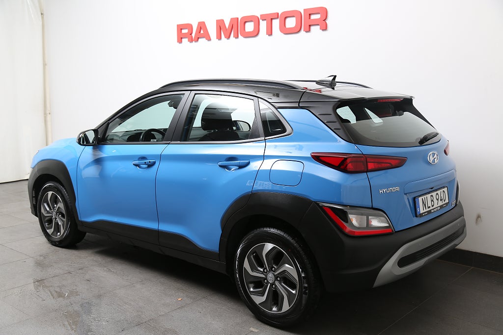 Hyundai Kona Hybrid 1,6 GDi 141hk HEV 6DCT Essential Tvåtons-Lack 2021