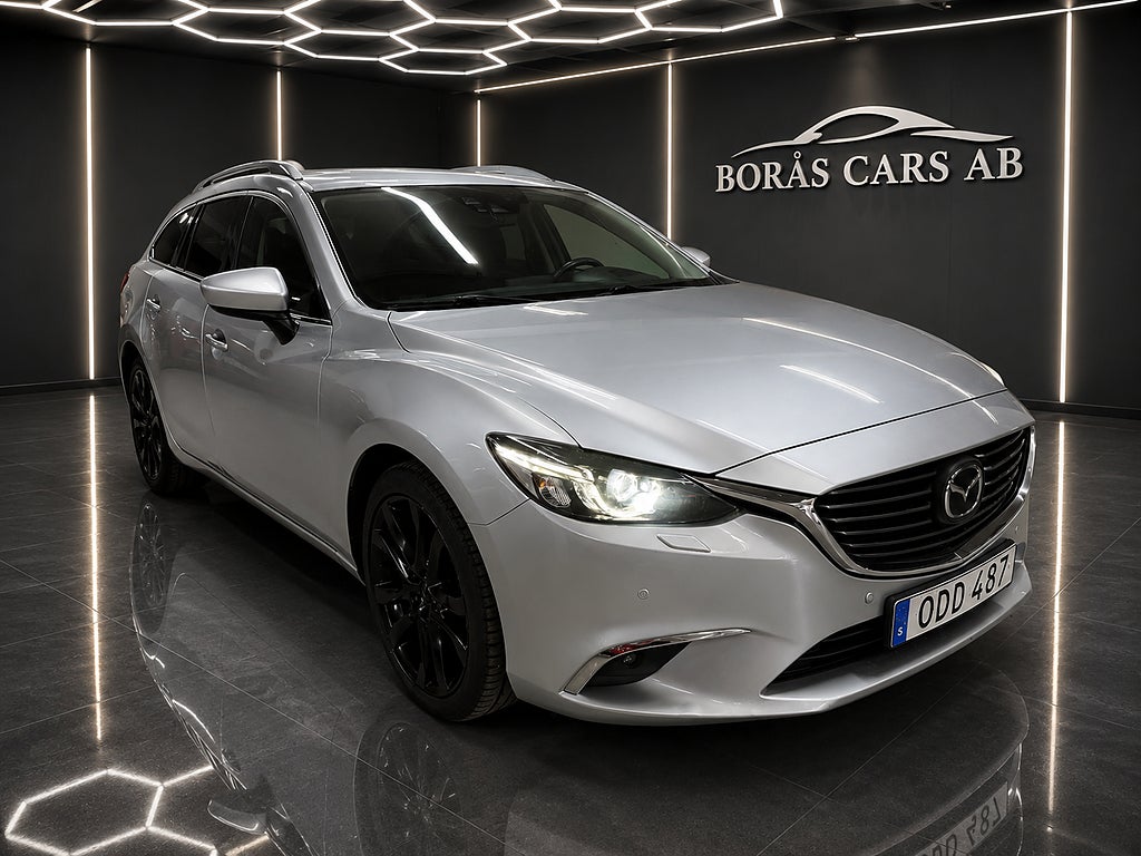 Mazda 6 Wagon 2.2 (175hk) SKYACTIV-D AWD*700kr/mån*Aut*