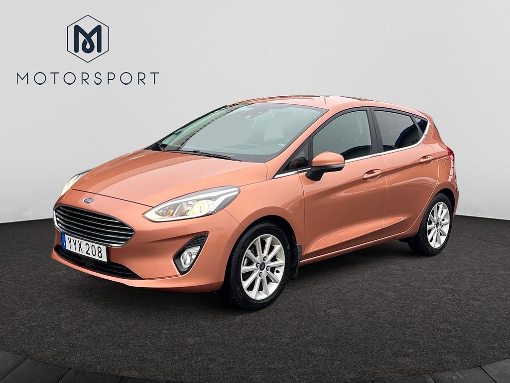 Ford Fiesta 5-dörrar 1.0 Titanium Rattvärme Navigation Carplay