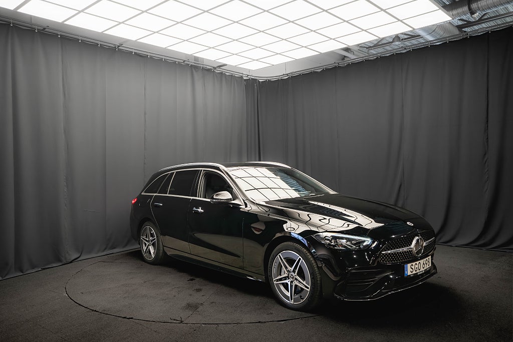 Mercedes-Benz C 300 T e AMG DRAG 360° ELSTOLAR MINNE DISTRONIC PRO MOMS