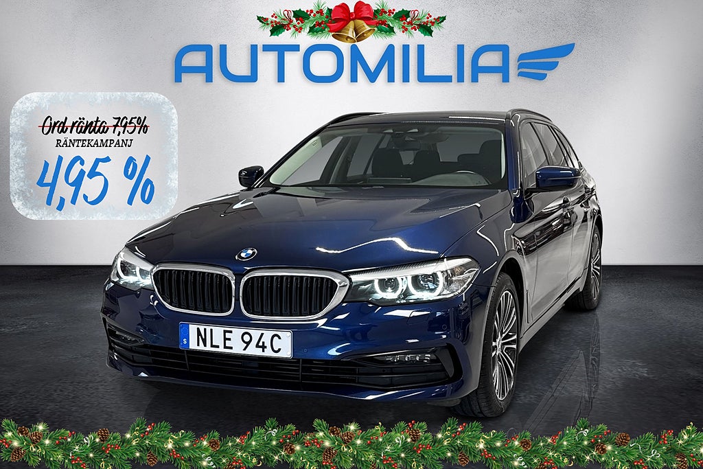 BMW 520 d xDrive Touring Steptronic ** RÄNTEKAMPANJ 4,95% **