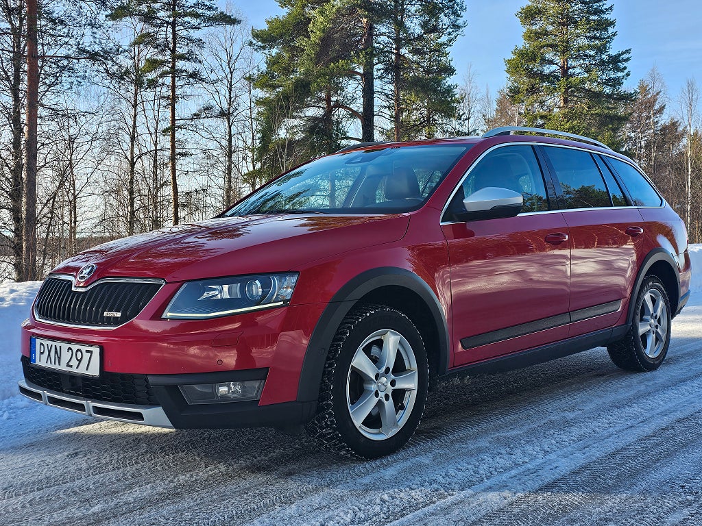 Skoda Octavia SCOUT 2.0 TDI 184HK 4x4 BUSINESS LINE FRI HEMLEV 