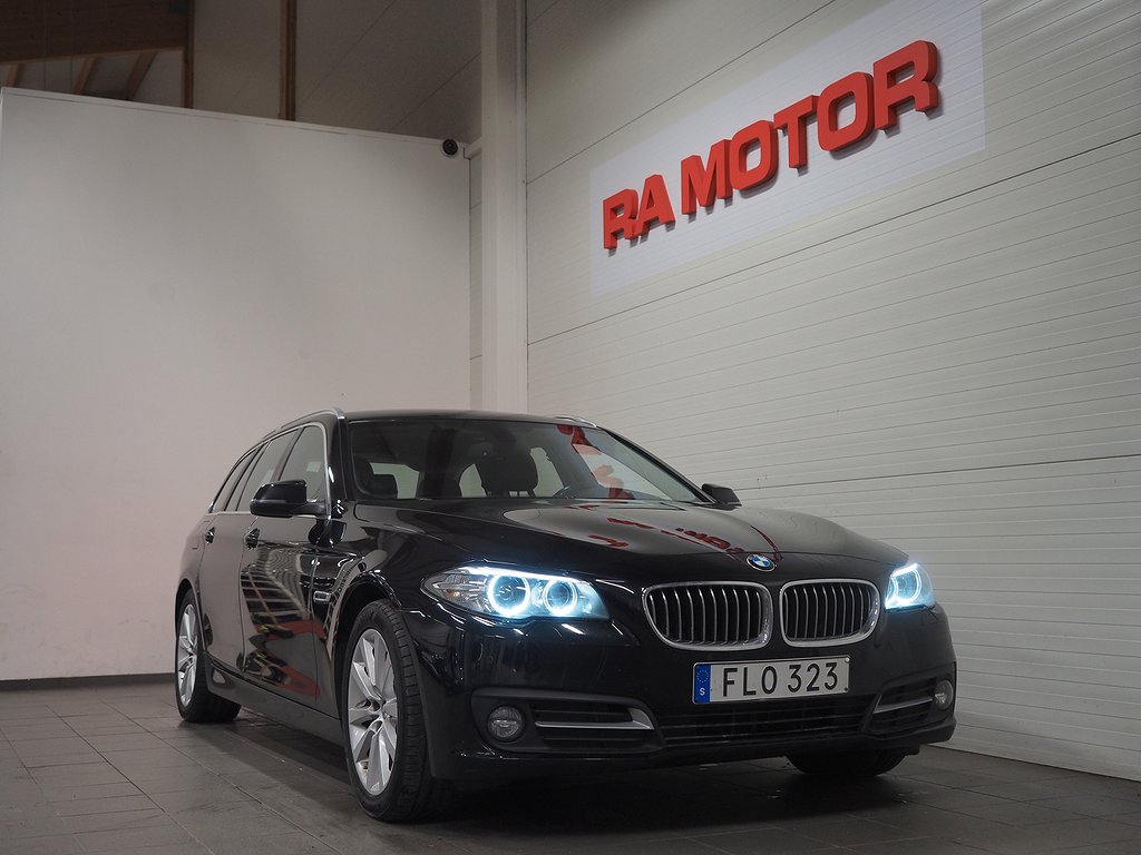 BMW 520 d xDrive Touring Steptronic 190hk | Skinn | Drag