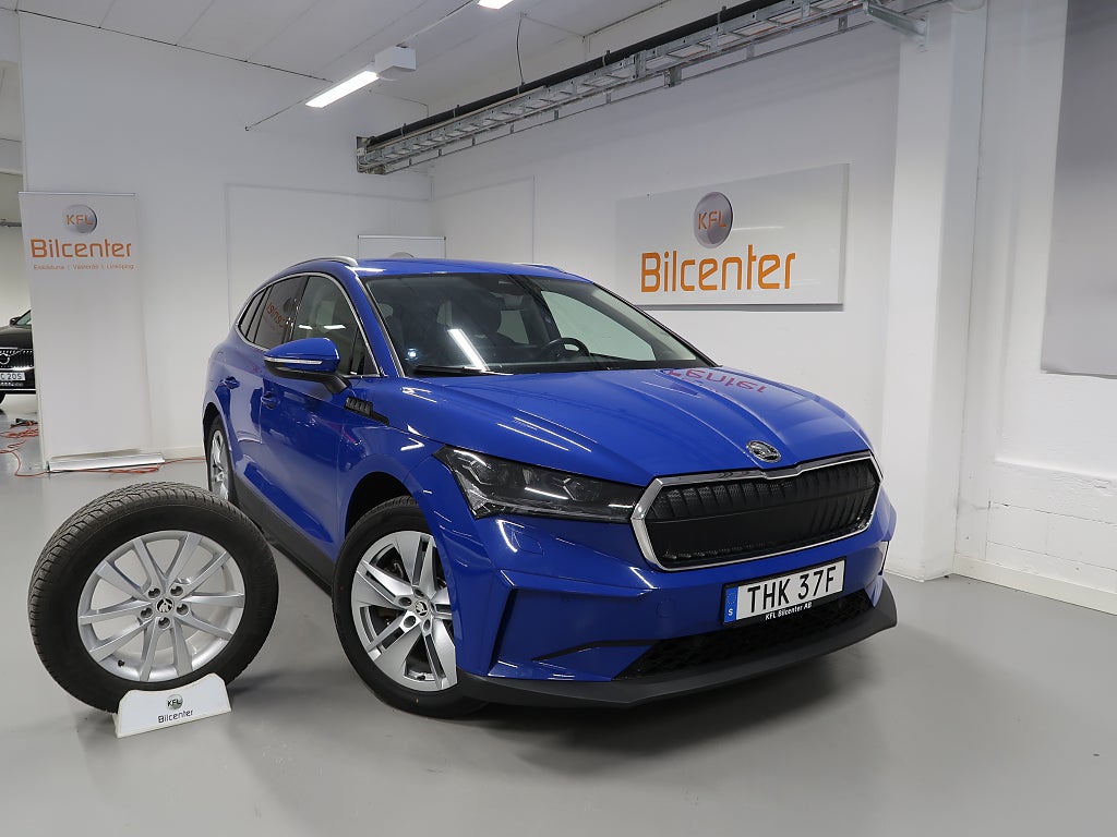 Skoda Enyaq iV 80x iV80x V-Däck ingår Drag-Navi-Kamera-CarPlay-Keyless