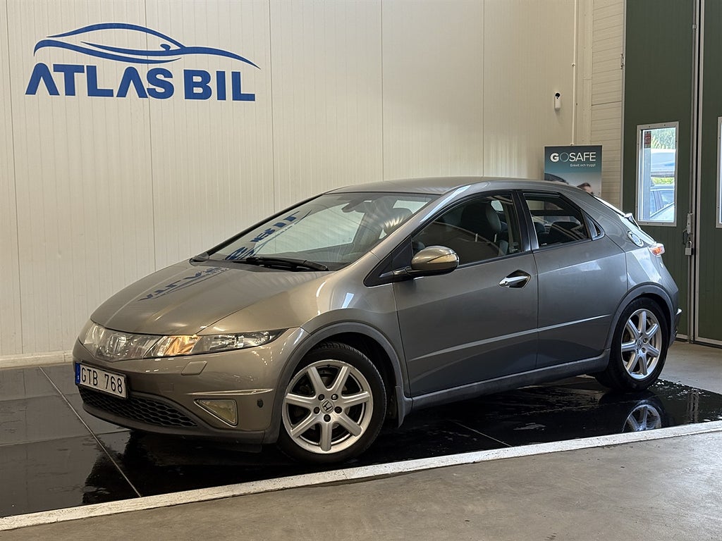 Honda Civic 5-dörrar 1.8 i-VTEC i-Shift, 140hk Sport Nyservad SoV