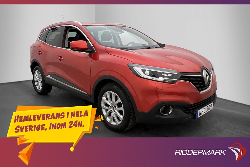 Renault Kadjar TCe 130hk LIMITED Värmare Sensorer 0,56l/mil