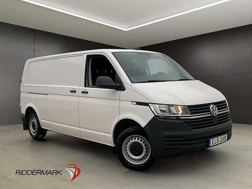 Volkswagen Transporter L2 Värm PDC Drag V-Inr CARPLAY 1-Ägar