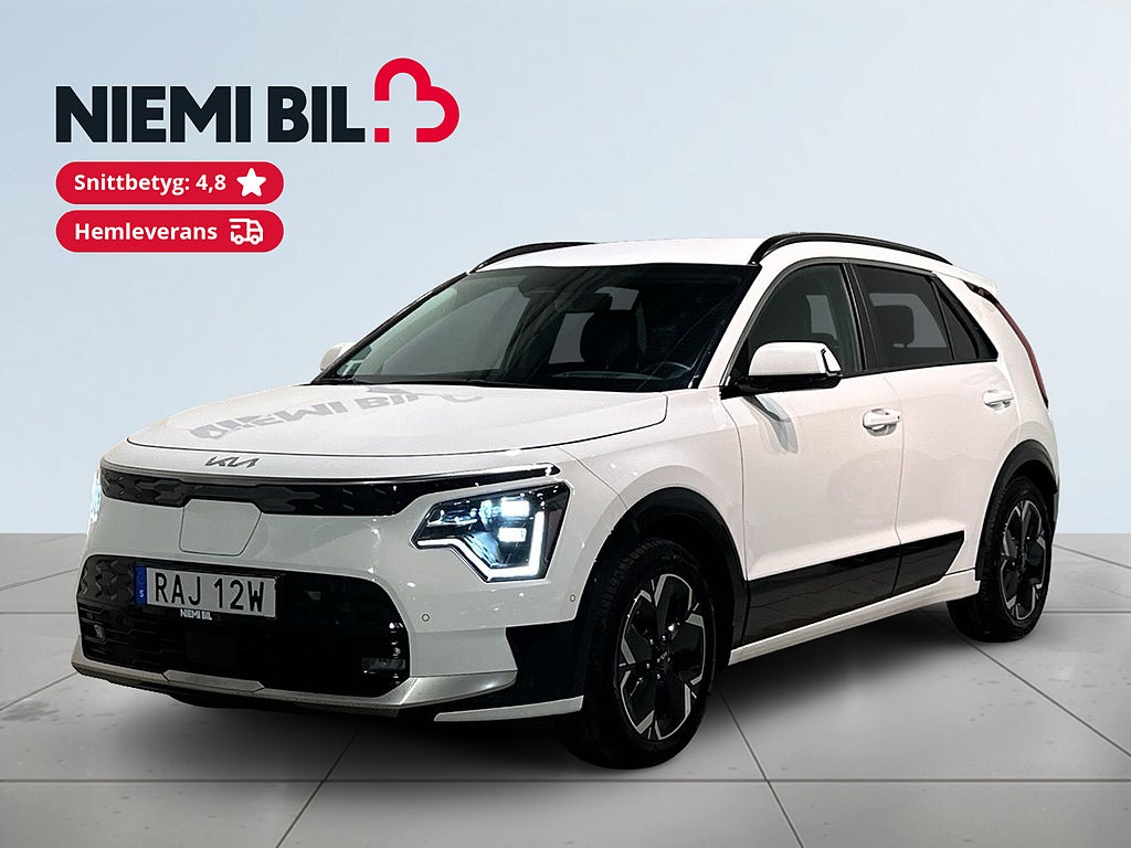Kia Niro EV Advance Plus Drag H/K Kamera GPS HuD Skinn SoV