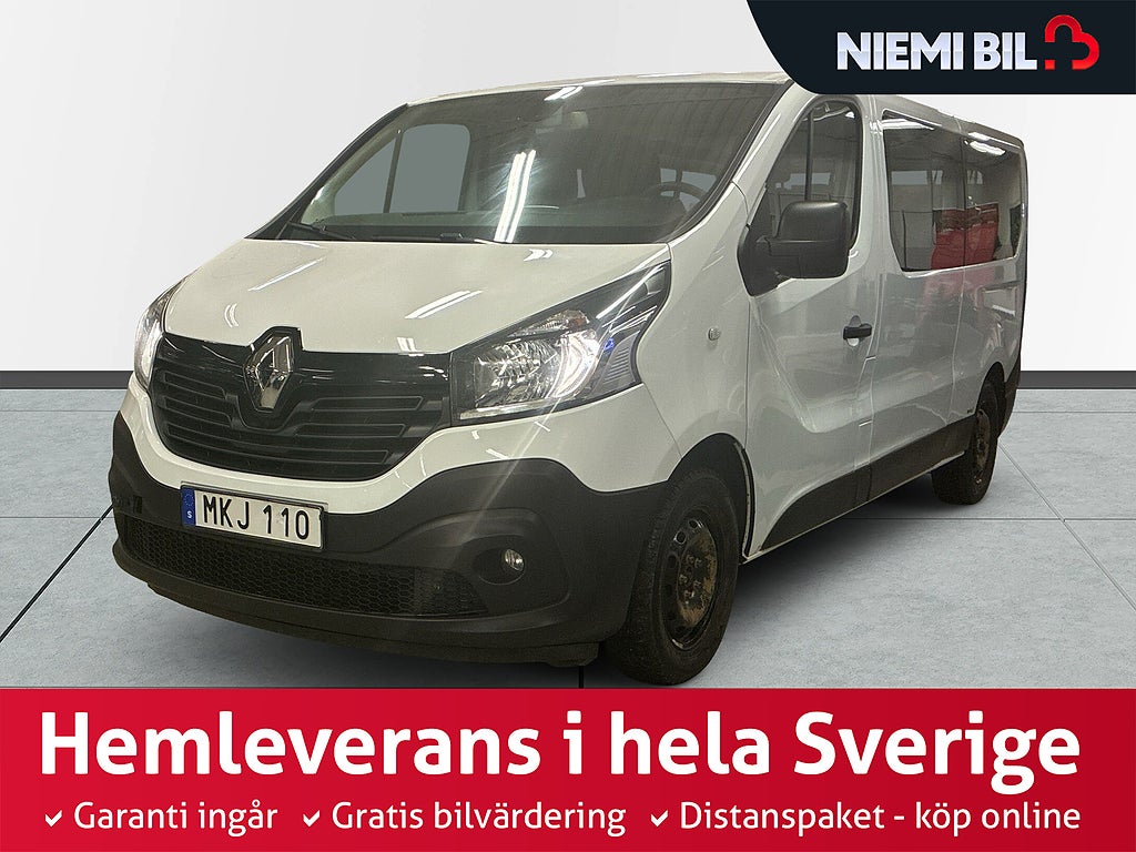 Renault Trafic Kombi 2.7t 1.6 dCi Psens/SoV-däck/MoK/9-sits