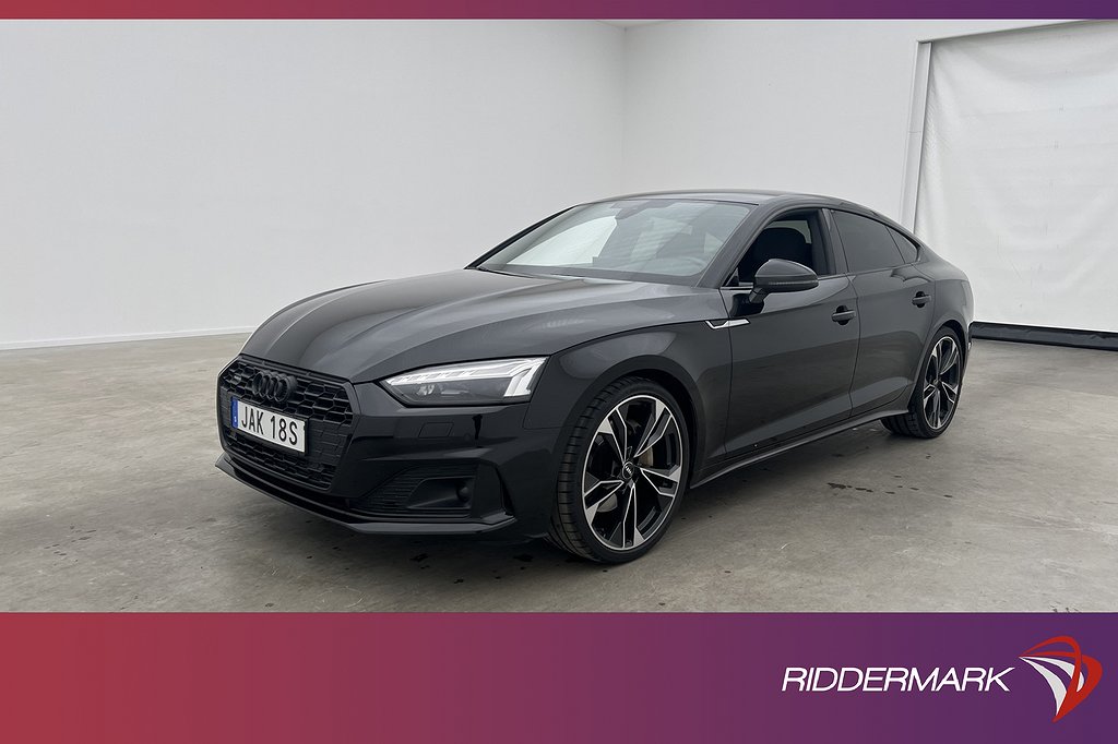 Audi A5 Sportback 45 TFSI Q 245hk Proline Matrix Kamera