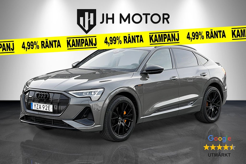 Audi E-Tron Sportback 55 Quattro S line 408hk Dragkrok/Kamera