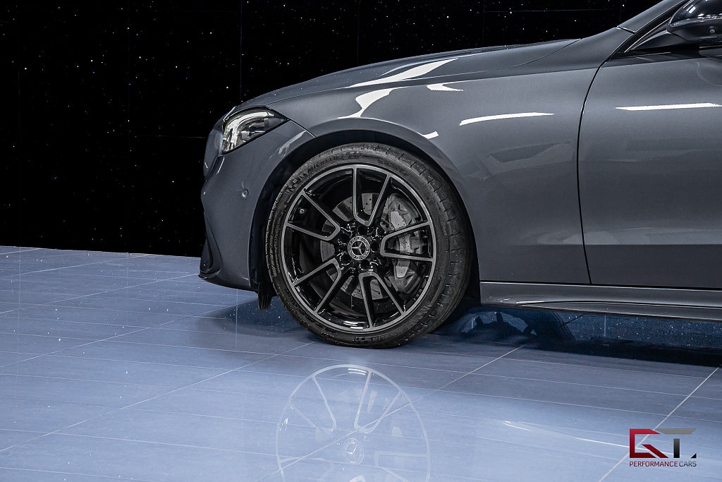 Mercedes-Benz C220 T d AMG Pano Drag Värmare ACC Akustikglas Night-P 360°