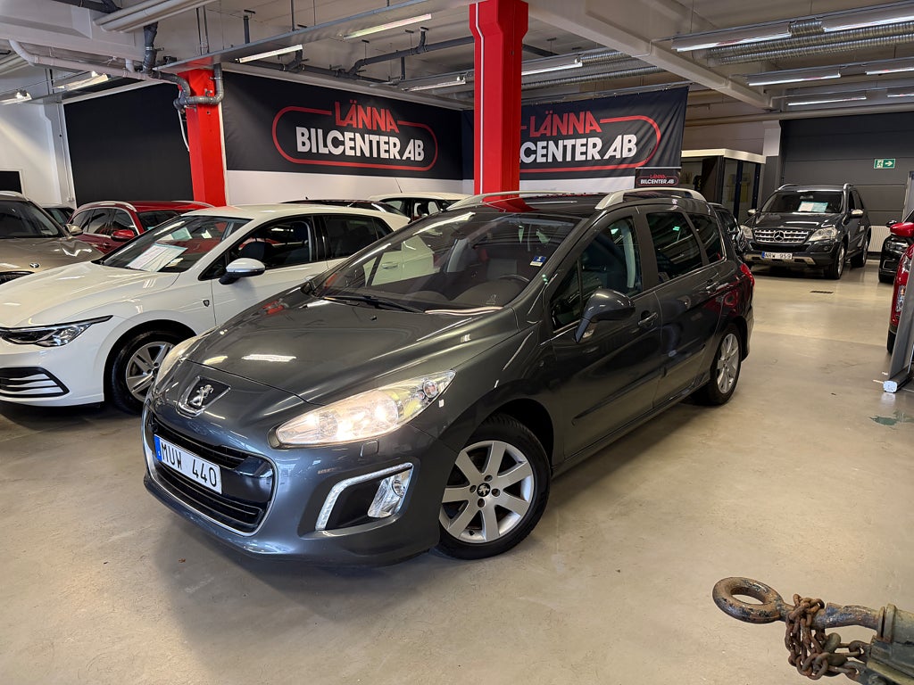 Peugeot 308 sw 1.6 e-HDi 2 ägare Drag Pano M-värmare Kamrem bytt SoV