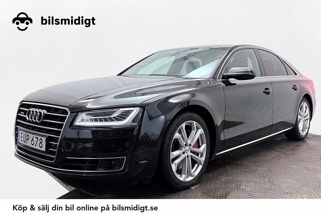 Audi A8 3.0 TDI Quattro Drag Luftfjädr Läder Nav Kamera BOSE