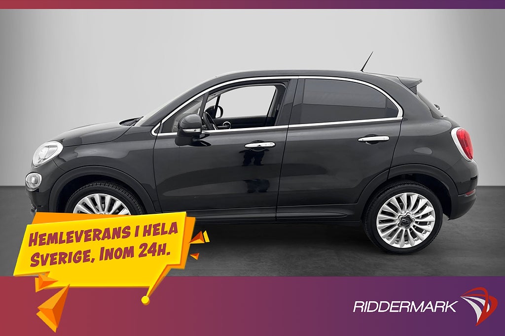 Fiat 500X 1.4 MultiAir 140hk Lounge Kamera Rattvärme ISOFIX
