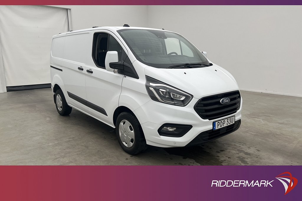 Ford Transit Custom Värmare Dragkrok B-Kamera Moms 1-Ägare