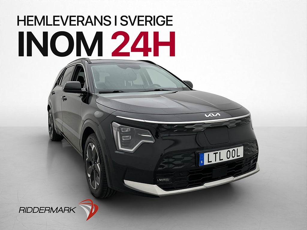 Kia Niro EV Advance Backkamera H/K Skinn CarPlay Sensorer