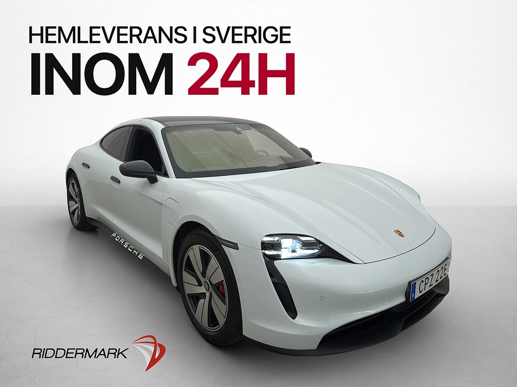 Porsche Taycan 4S DD AWD Pano Matrix Skinn Värmare Carplay