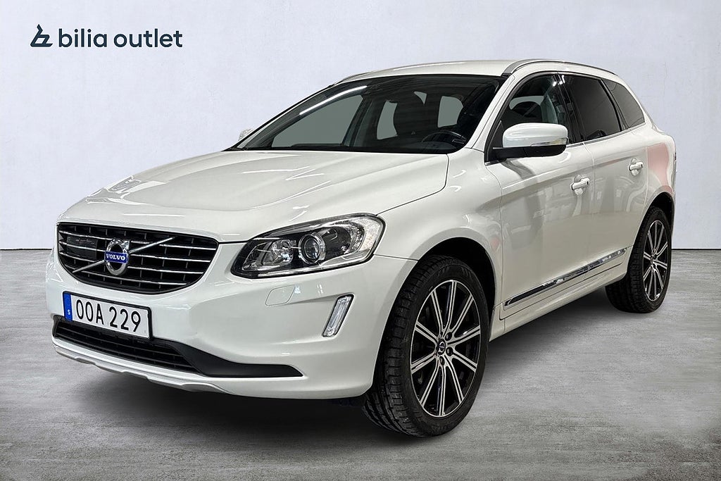 Volvo XC60 D4 AWD Summum Drag Skinn Blis Navi Värmare Adapt