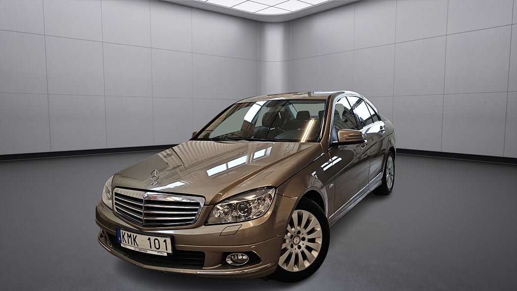 Mercedes-Benz C 180 Kompressor 5G-Tronic Elegance 2-Ägare/ Nyserv/ Drag