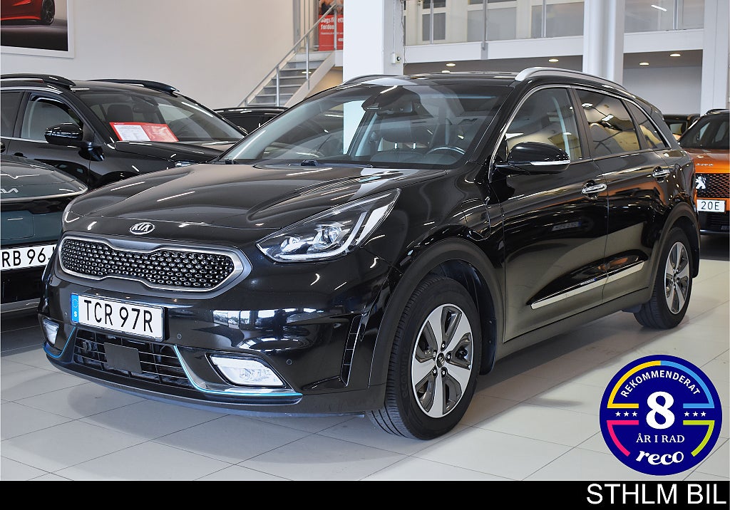 Kia Niro P-HEV Adv Plus 2 Värm Navi Drag B-kam 3,45% ränta Moms