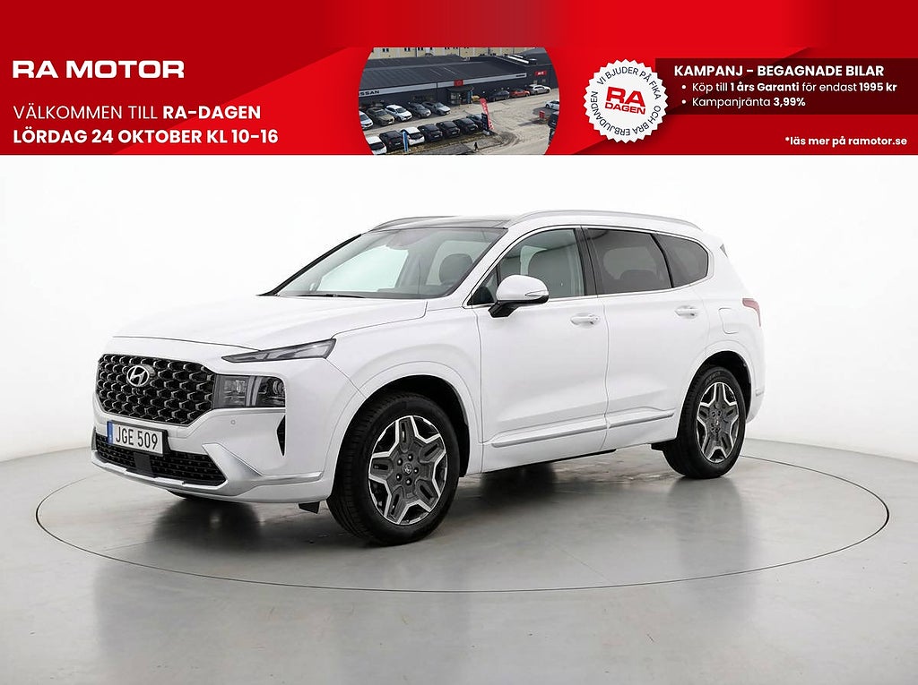 Hyundai Santa Fe 1.6 PHEV 265hk 7-sits Advanced | Pano | 360º | Skinn | 2022