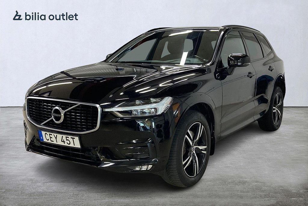 Volvo XC60 B4 AWD R-Design 197hk VOC Navi Drag BLIS B-kamera