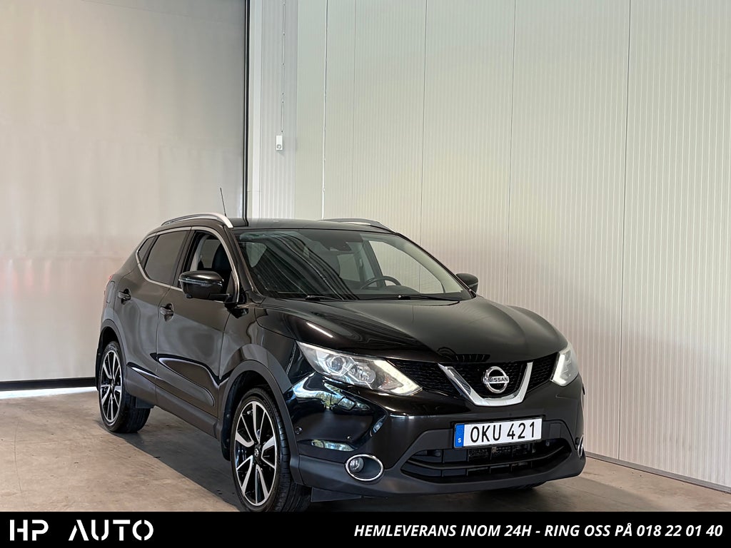 Nissan Qashqai 1.2 Tekna Pano M-Värm Navi 360-kamera Keyless
