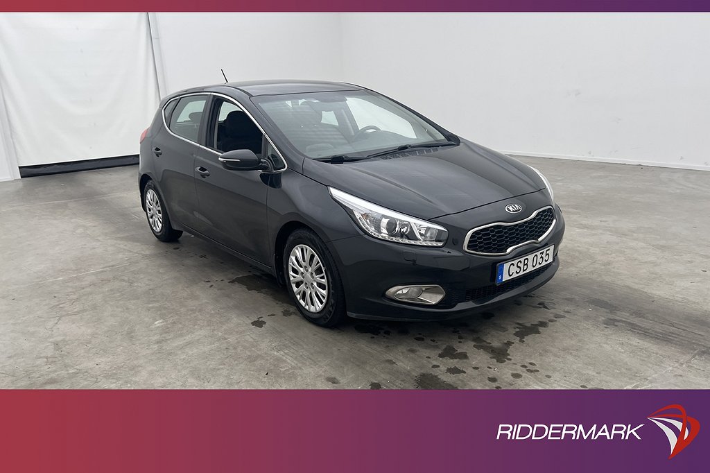 Kia Cee´d 1.6 110hk Comfort Värmare Sensorer Rattvärme Drag