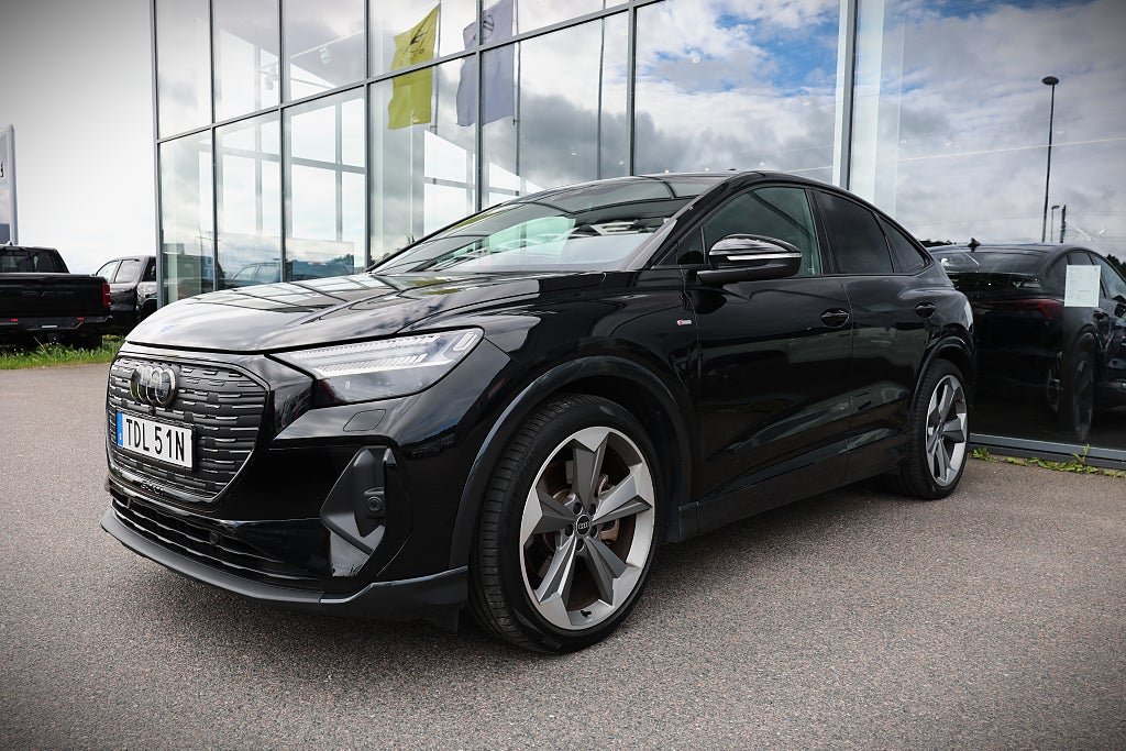 Audi Q4 50 Sportback E-tron Quattro S-Line Nypris 904.500 kr