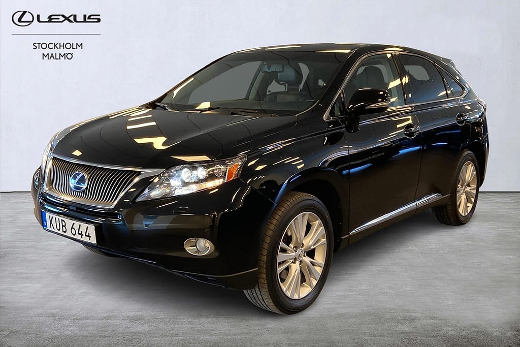 Lexus RX 450h AWD Business Drag skinn elstol med minne navigation