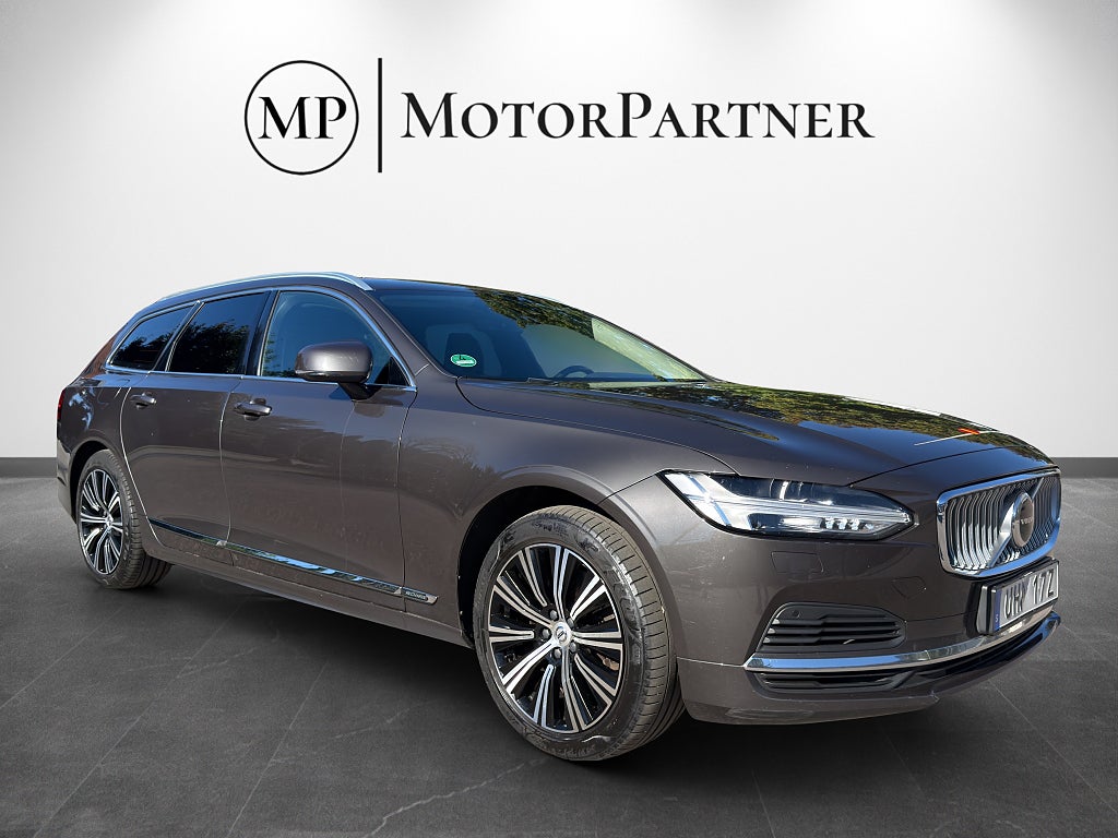 Volvo V90 Recharge T6 AWD Plug-in Hybrid Skinn Drag Navi 89.7 SoH