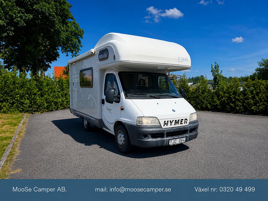 Hymer C544K Låg millare LAGER RENSNING