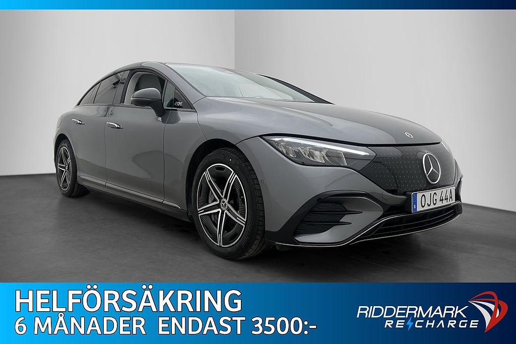 Mercedes-Benz EQE 350 4M AMG Värmare Dragkrok Kamera MOMS