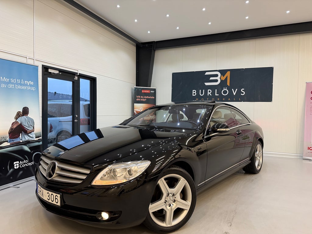 Mercedes-Benz CL Cl 500 || Fullutrustad  || V8 388HK || SV-såld  lågmil
