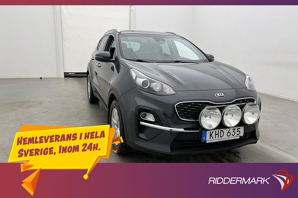 Kia Sportage 1.6 136hk AWD Advance Värmare Kamera Dragkrok