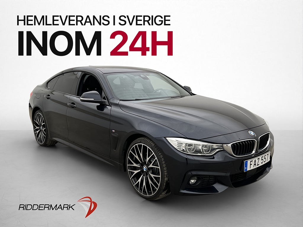 BMW 430 d xDrive M Sport HUD H/K Kamera Läder Adapt-fart
