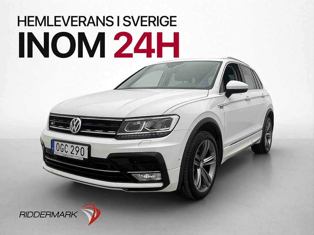 Volkswagen Tiguan 4Motion R-Line Värmare Pano Drag CarPlay
