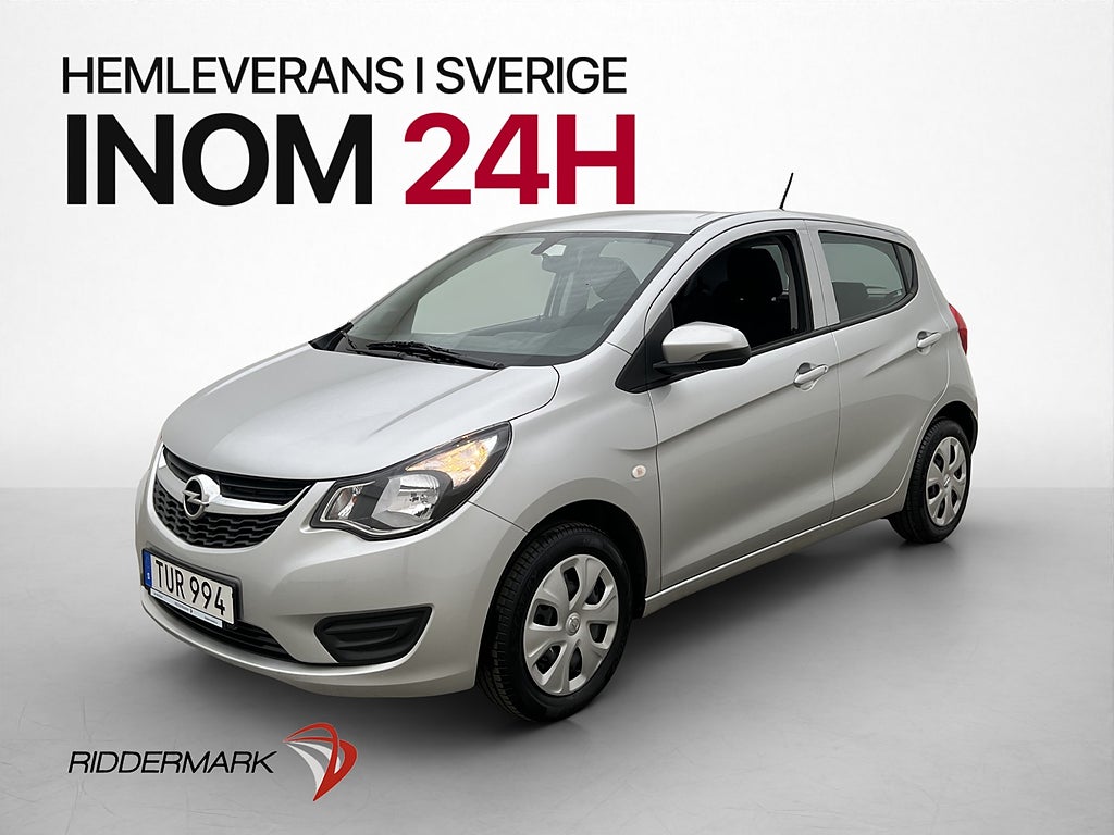 Opel Karl 1.0 ecoFLEX 75hk Rattvärme Farthållare Låg-Skatt