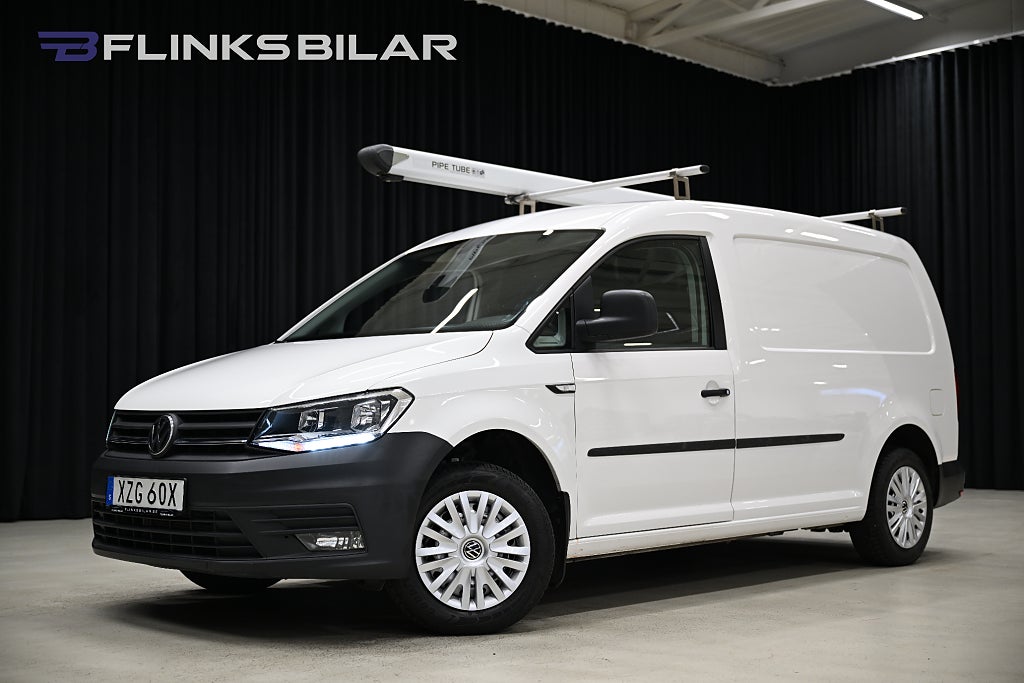 Volkswagen Caddy Maxi DSG 102HK Servicebil|V-Inredd|EnÄgare|Leasbar|SeUtr!
