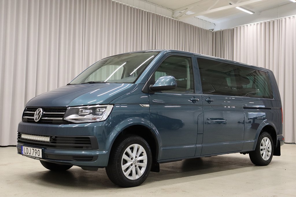 Volkswagen Caravelle DSG 150HK L2 8-Sits LED Bra Utrustning 