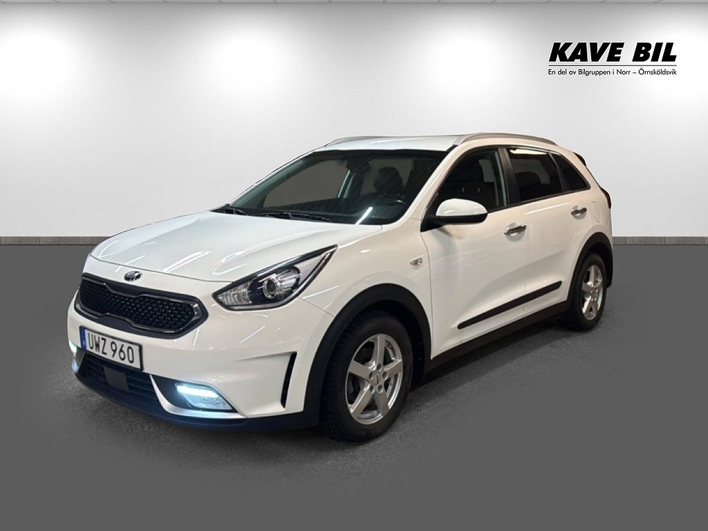 Kia Niro Hybrid DCT Advance (V-hjul, Nyservad, Nybesiktigad)