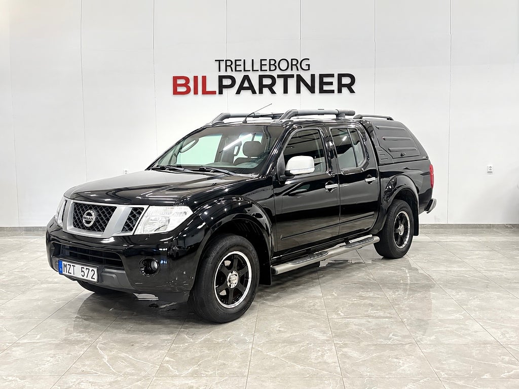 Nissan Navara Dubbelhytt 2.5 dCi 4x4 |1 Brukare |Drag |Navi |B-kamera